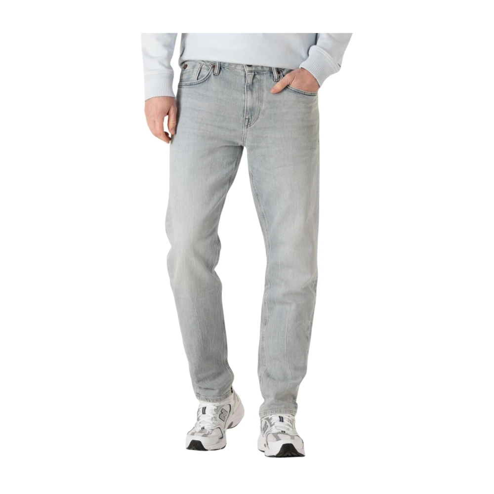 Cast Iron Indigo Regular Jeans voor Heren Blue Heren