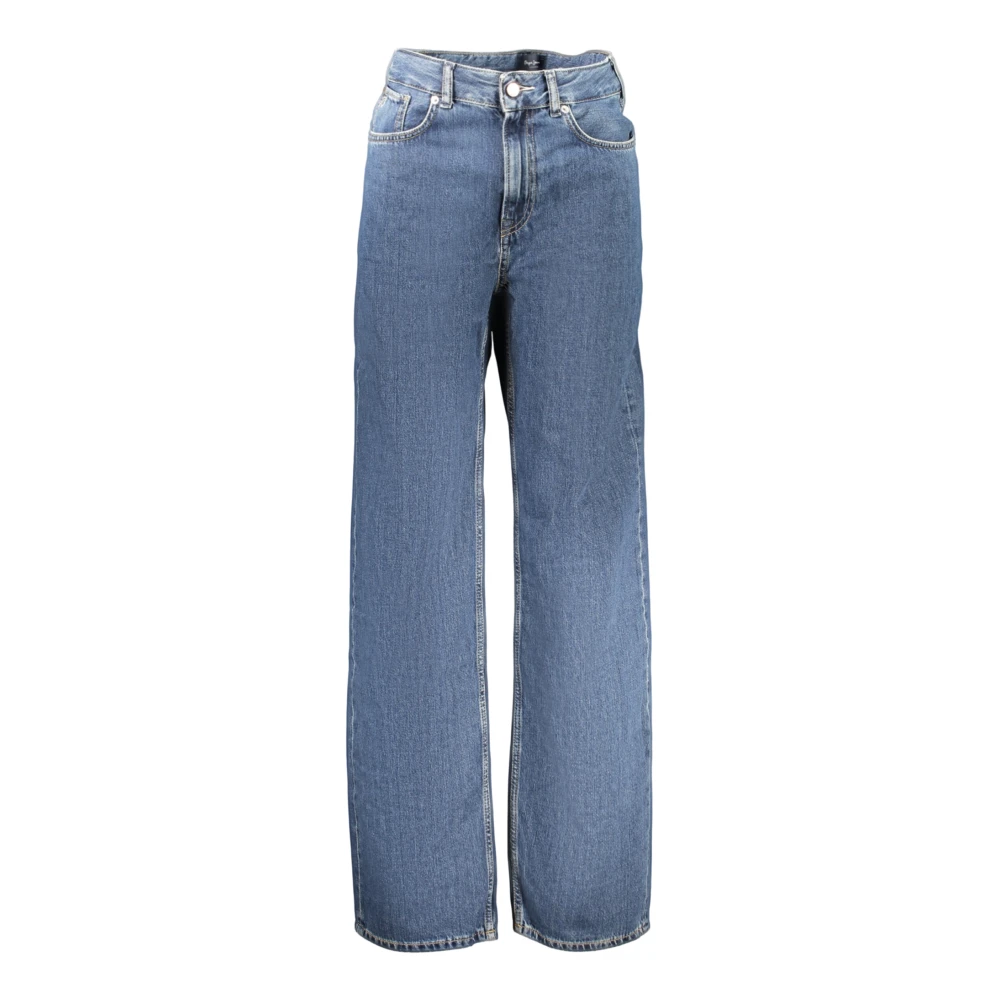Pepe Jeans , Wide Jeans, Female, Blue, W29 L32, Straight Jeans
