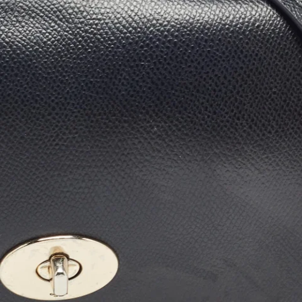 Coach Pre-owned Leather handbags Black Dames
