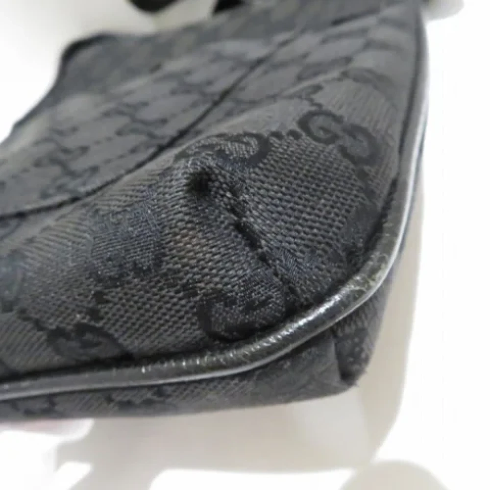 Gucci Vintage Pre-owned Canvas gucci-bags Black Dames