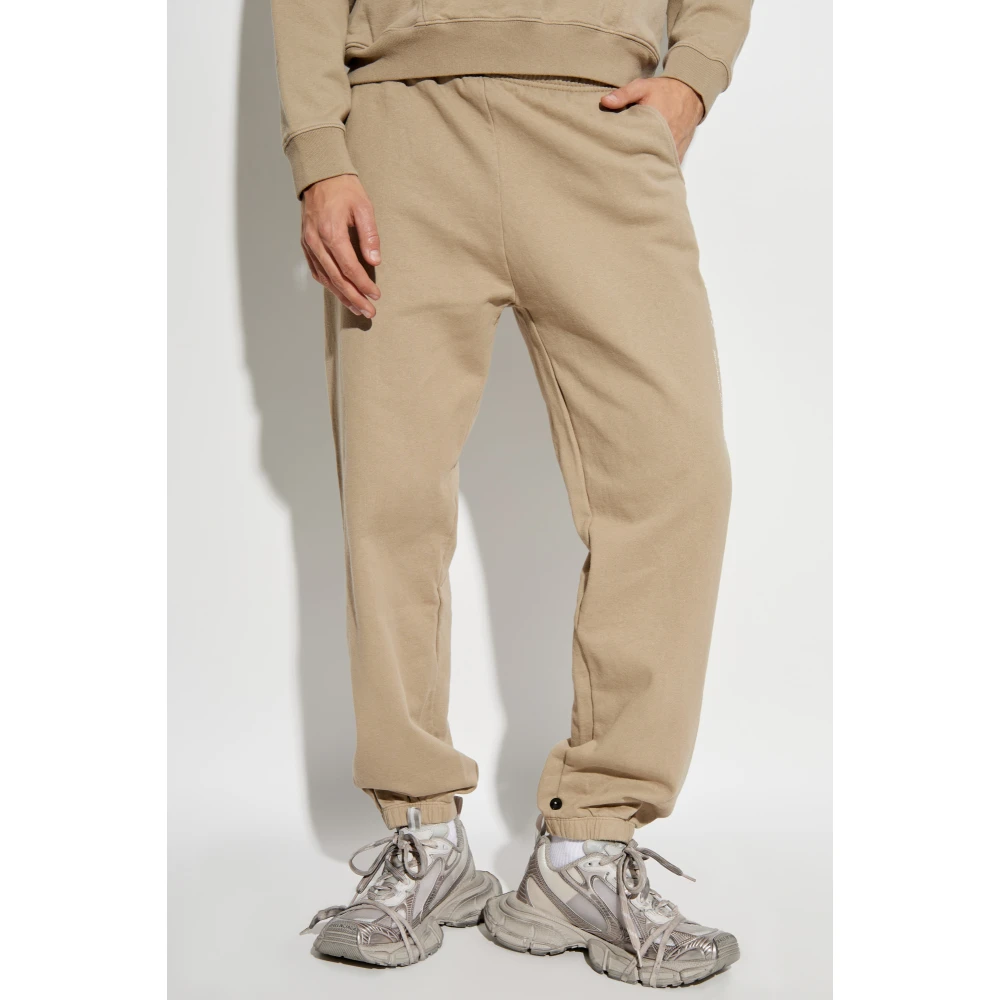 Sporty & Rich Sweatpants uit de Wall Street collectie Brown Unisex