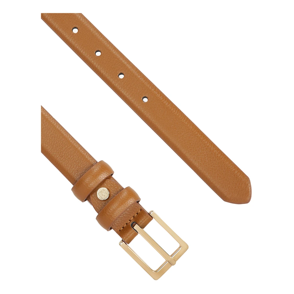 Kazar Leren riem met minimalistische gesp Brown Dames