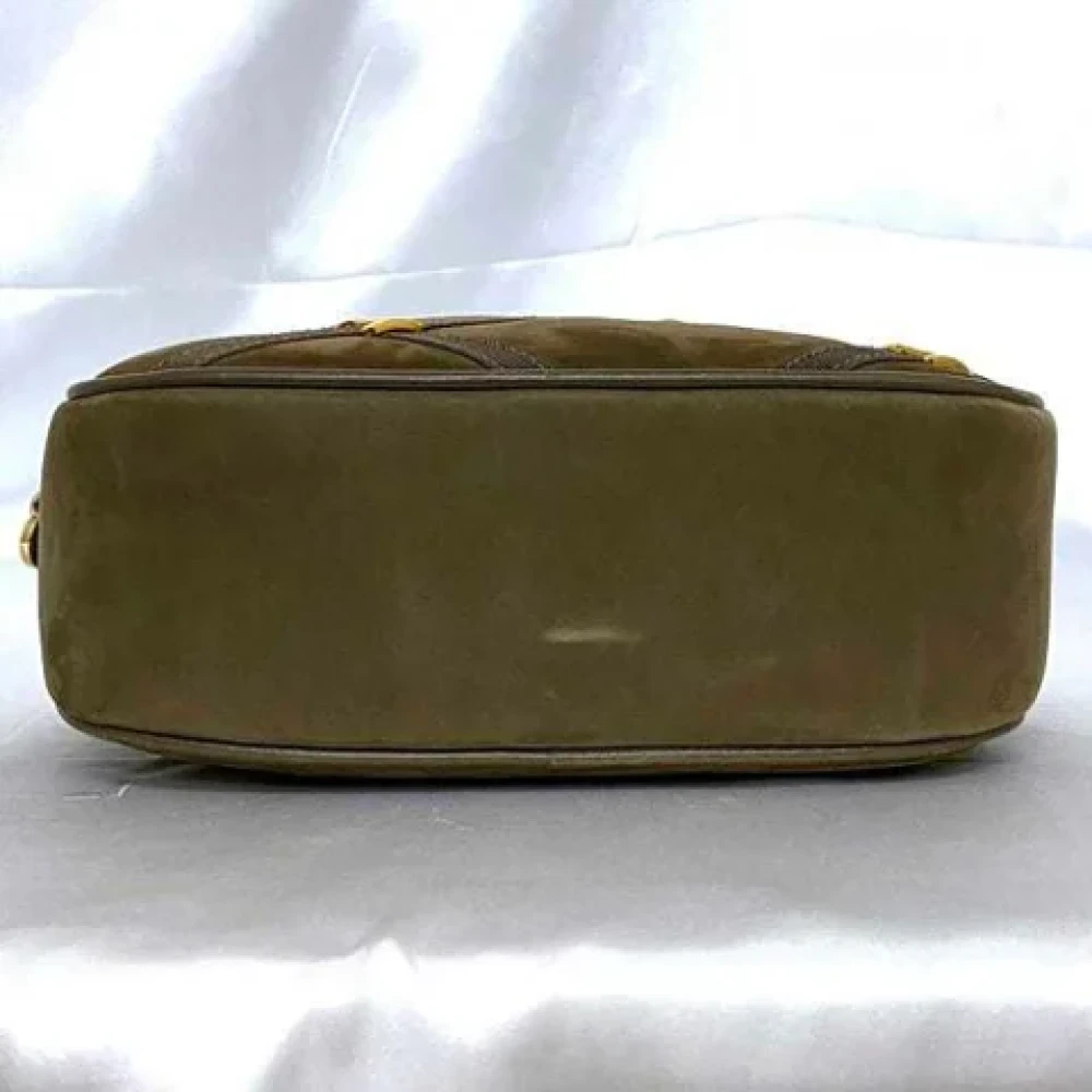 Salvatore Ferragamo Pre-owned Suede shoulder-bags Brown Dames