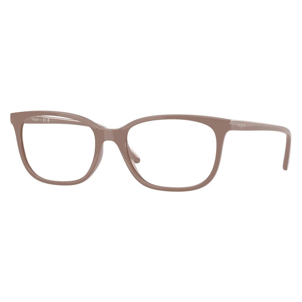 Vogue Eyewear Transparent Woman Vo5621 3272 Optical Frames Nylon Brown Pillow Normal - Image 3