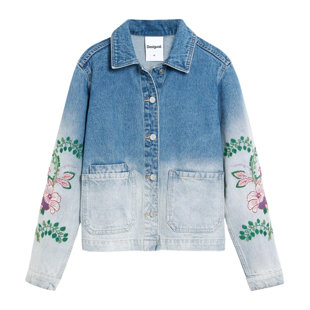Desigual Donna Blu Giacche, M, New,
