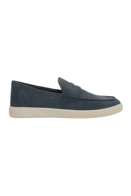 Rubber Sole Suede Loafers