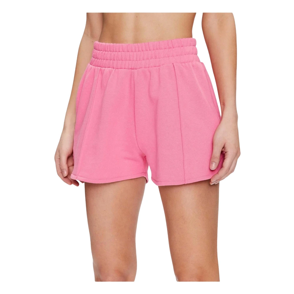 Guess Stijlvolle Korte Shorts voor Vrouwen Pink Dames
