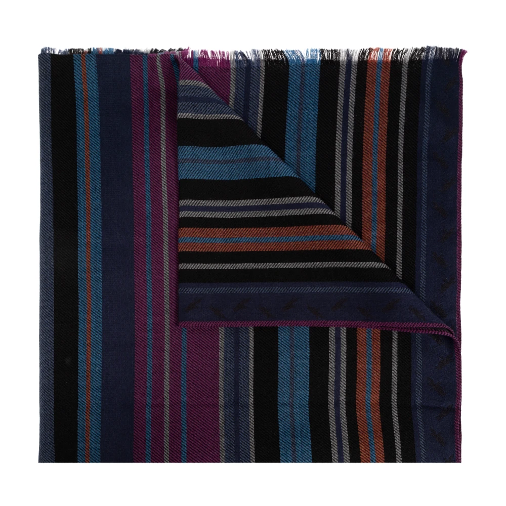 Paul Smith Gestreept patroon sjaal Multicolor Heren
