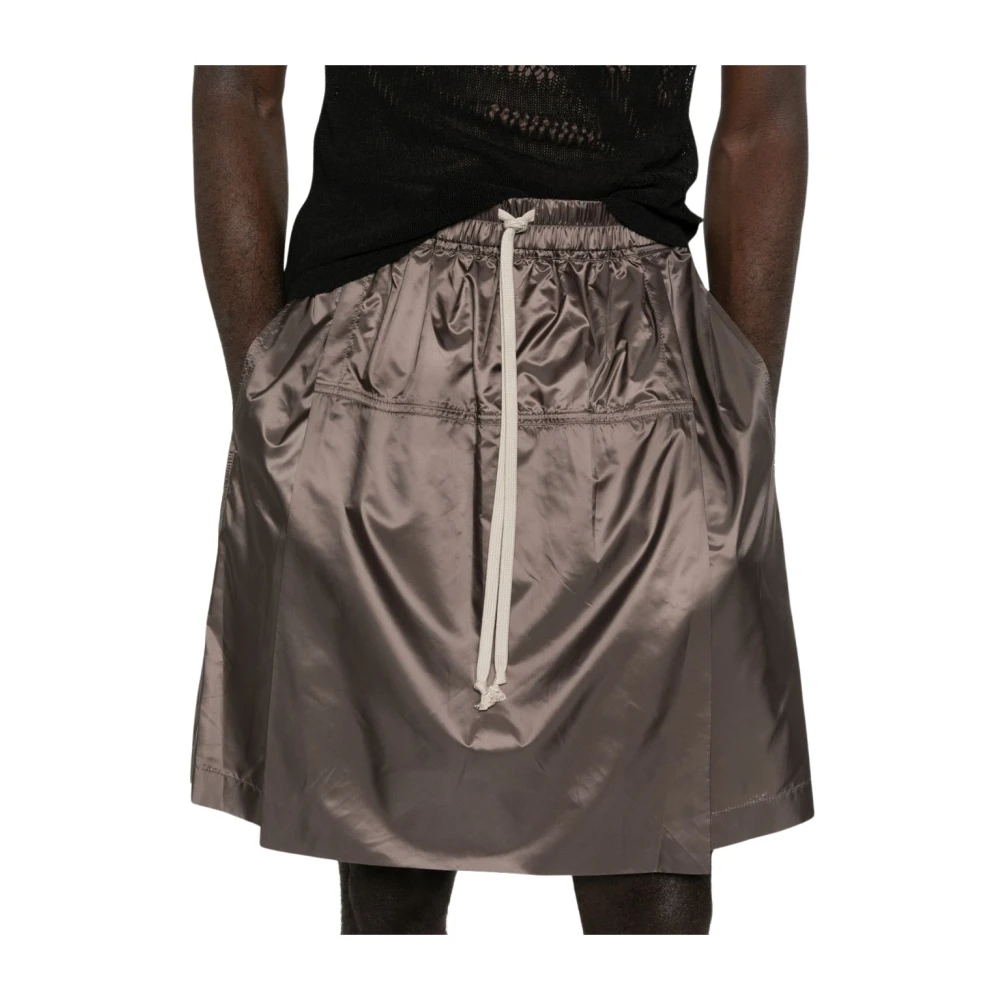 Moncler Men's Gray Drawstring Shorts
