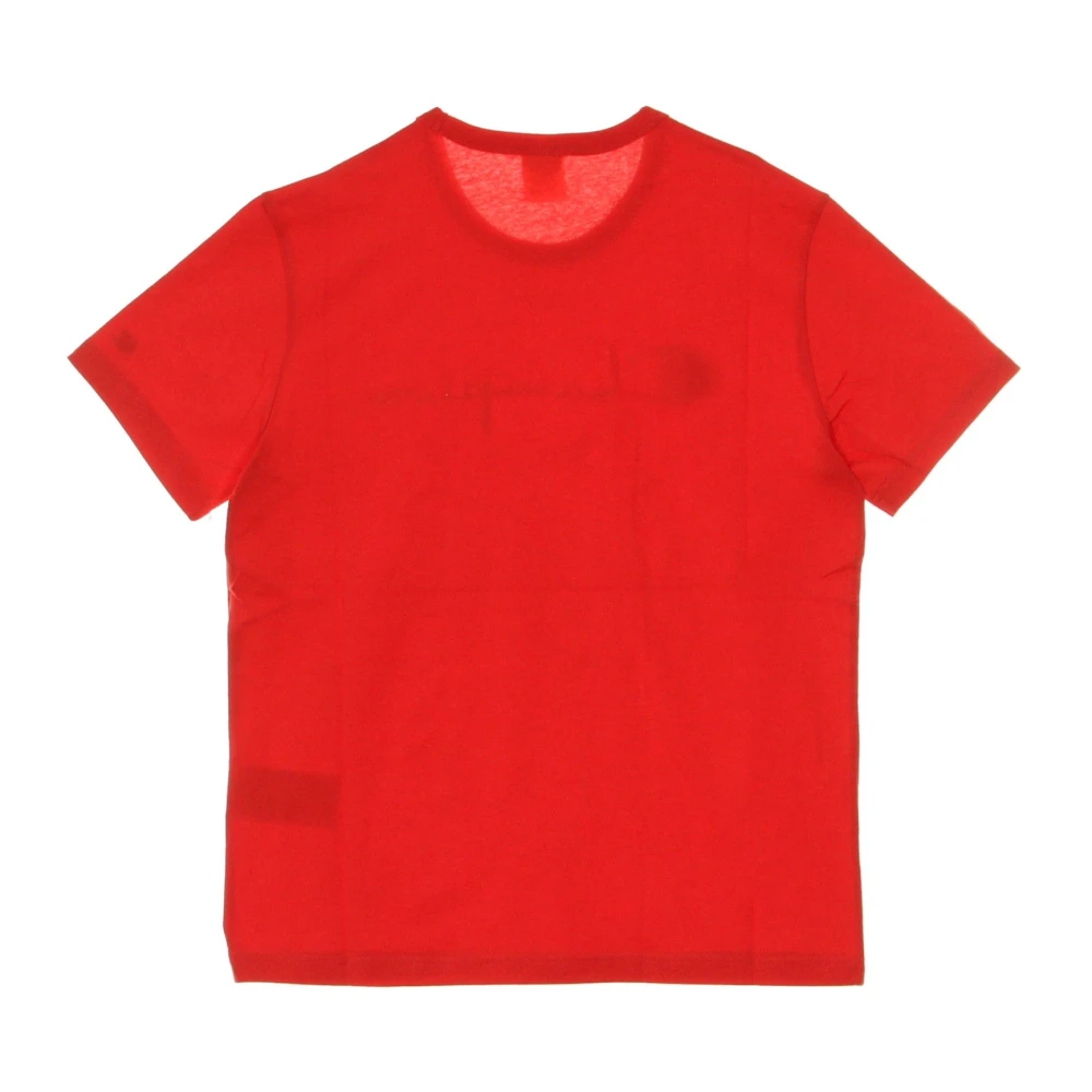 Champion Rode Crewneck Tee voor Mannen Red Heren