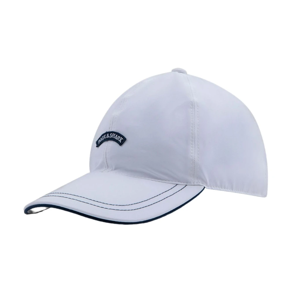 PAUL & SHARK Witte Baseballpet Blue Heren
