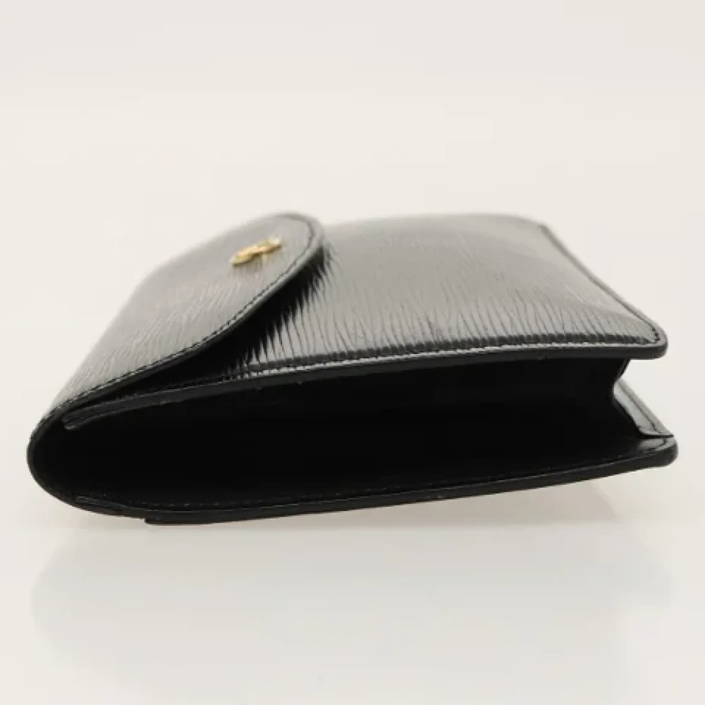 Louis Vuitton Vintage Pre-owned Leather clutches Black Dames