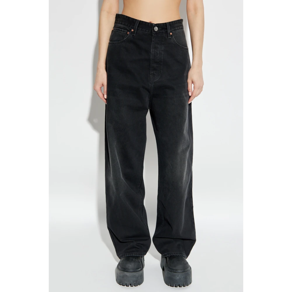 Vetements Jeans met logo Black Dames
