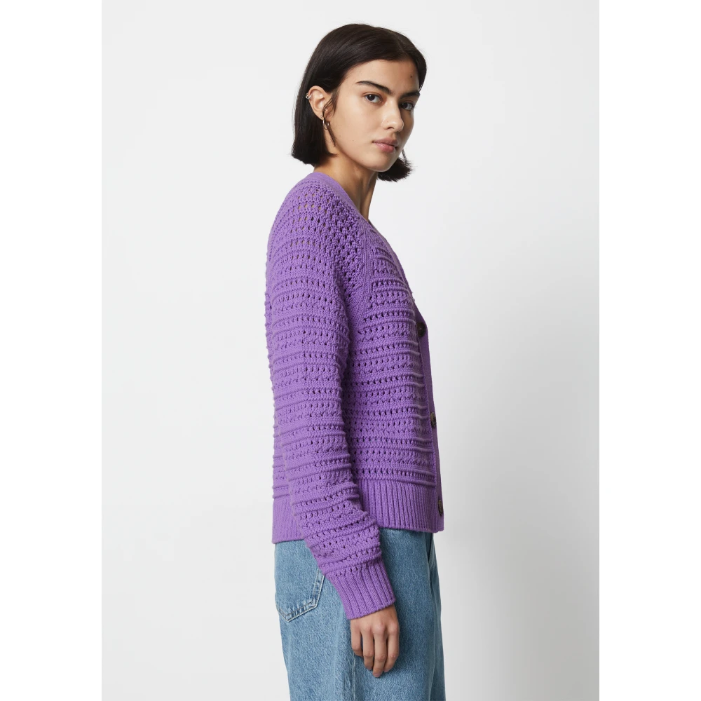 Marc O'Polo DfC Cardigan regular Purple Dames