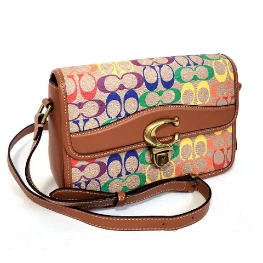 Coach Pre-owned Leather shoulder-bags Multicolor Dames