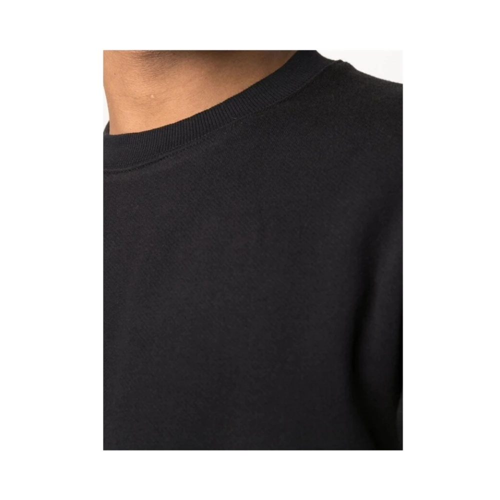 C.P. Company Diagonal Raised Fleece Sweatshirt Black Heren