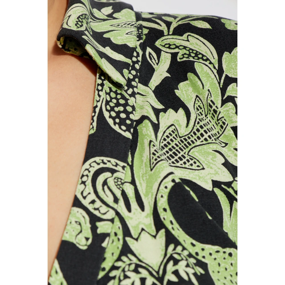 Diane Von Furstenberg Zijden jurk Green Dames