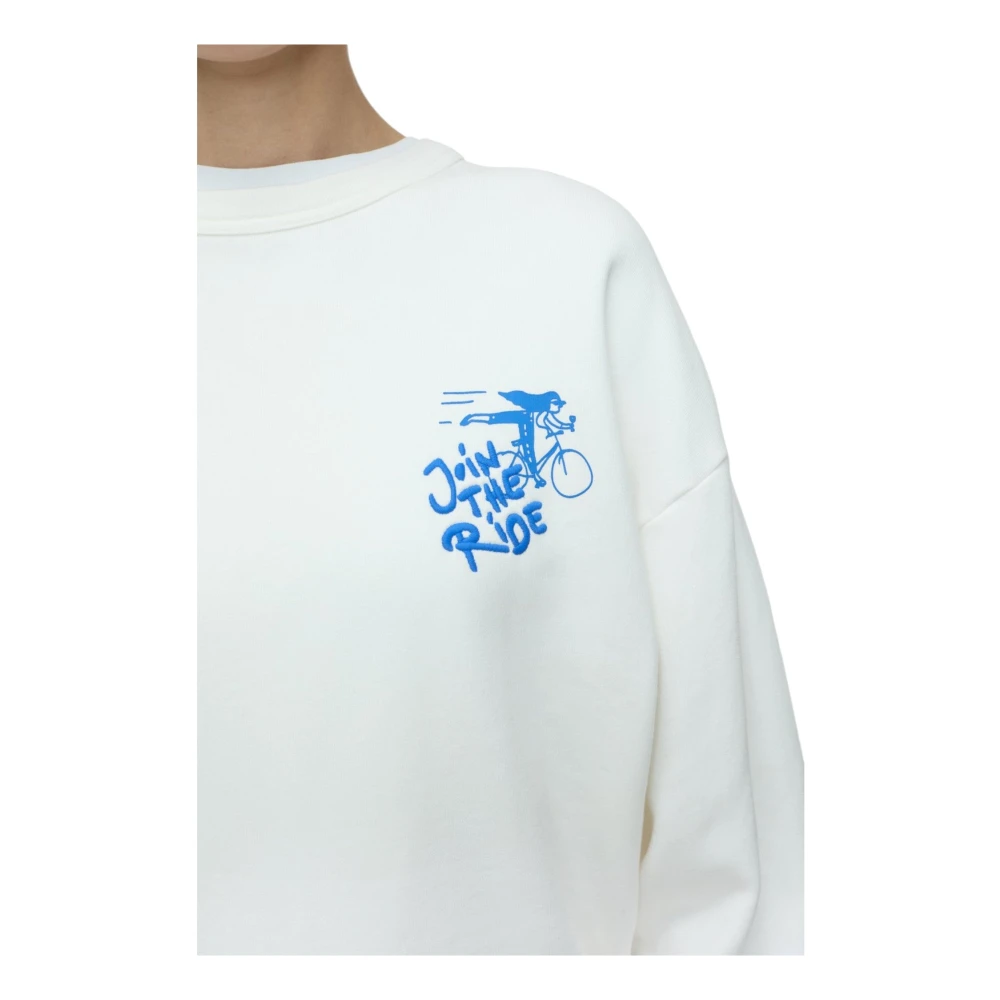 closed Artwork Sweatshirt White Dames