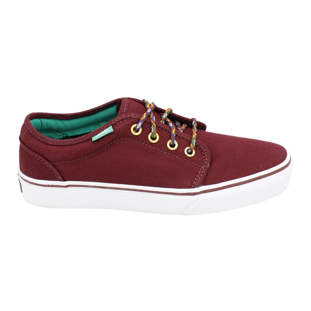 Vans Canvas Vulcanized Rubberen Zool Veterschoen Dames Schoenen Bruin