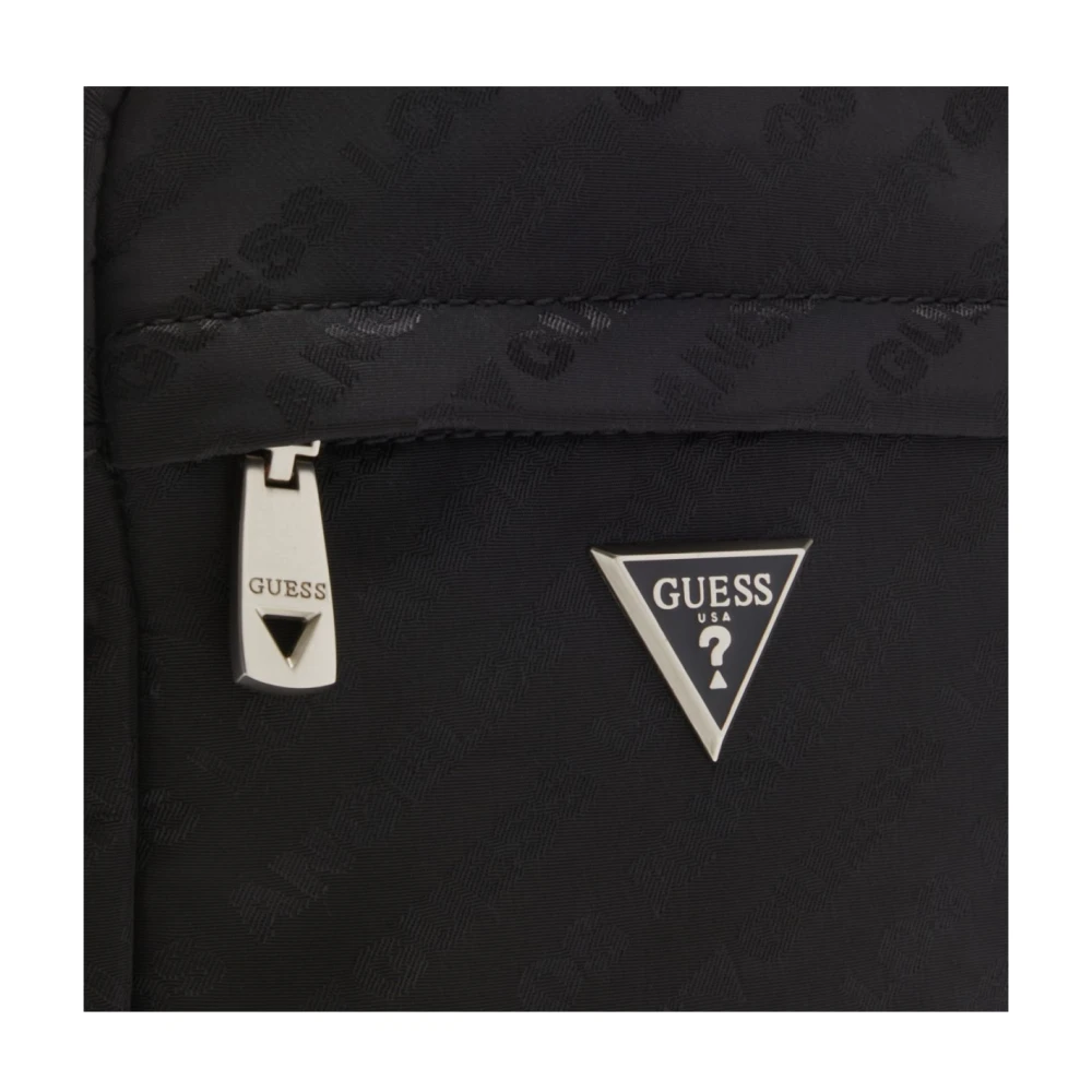 Guess Textiele Schoudertas Venezia Stijl Black Heren