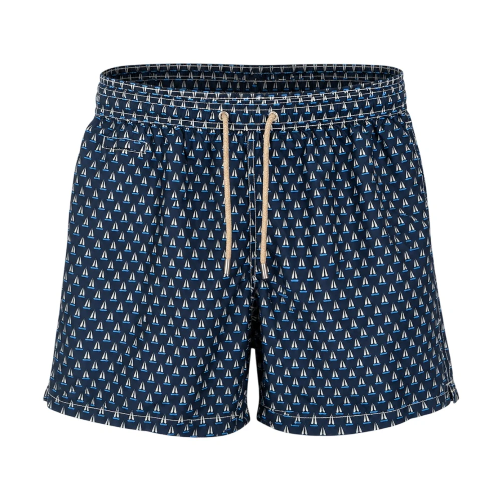 Mc2 Saint Barth Blue Lighting Micro Fantasy - Male - Beachwear - M - Swimwear