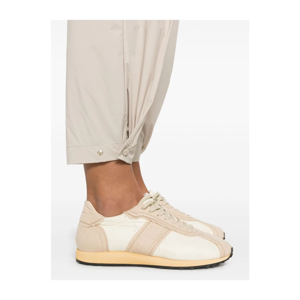 Herno Lichtgewicht nylon stretch broek Beige Dames