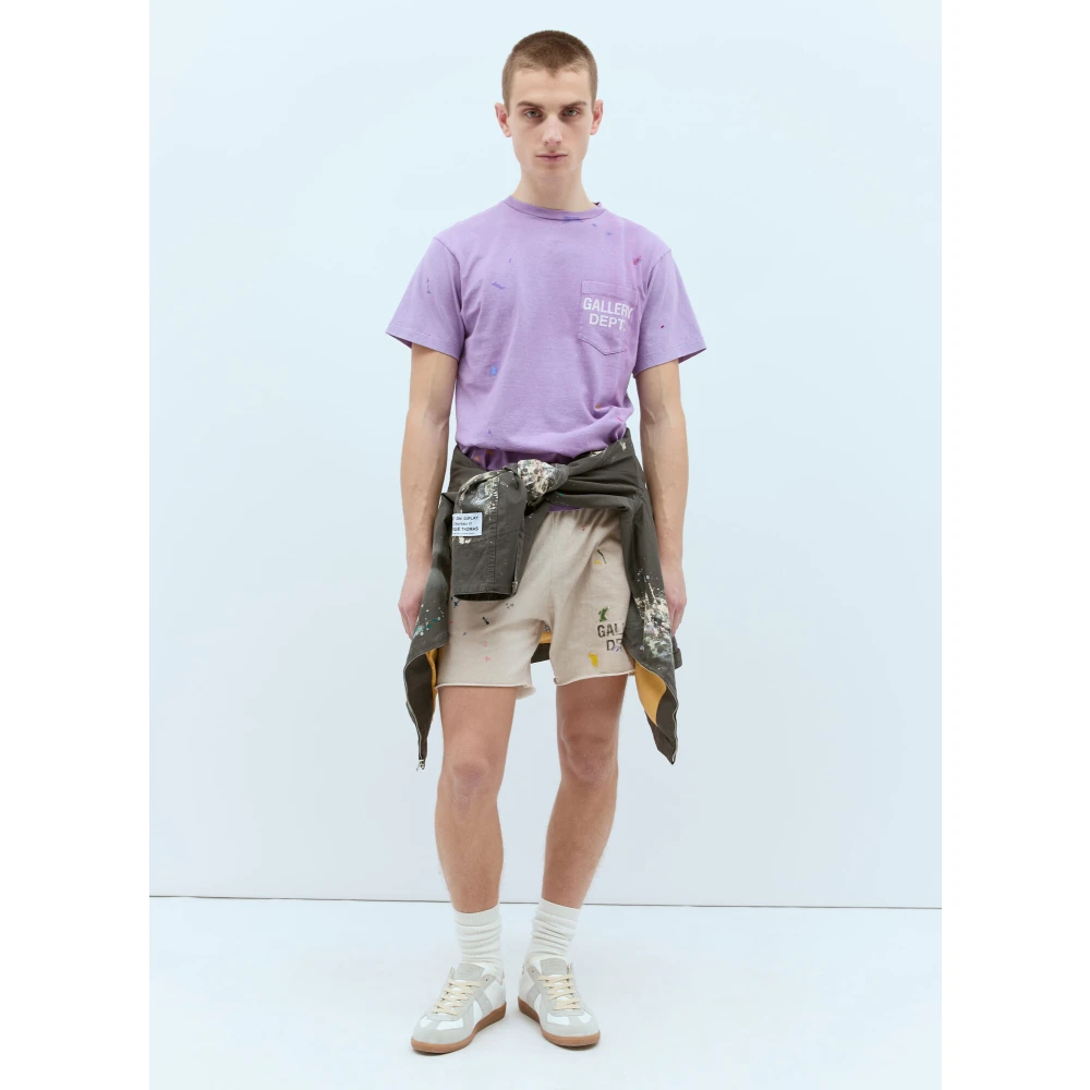 Gallery Dept. T-Shirts Purple Heren