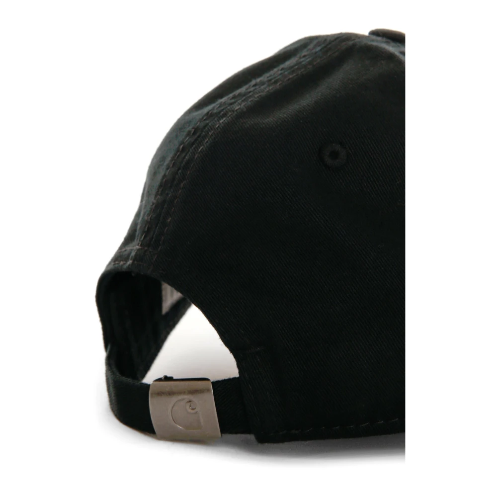 Carhartt WIP Klassieke Cap met Zes-Panel Ontwerp Black Heren
