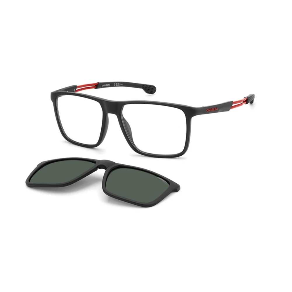 Carrera Men's Black Premium Opt + Clip-On Glasses