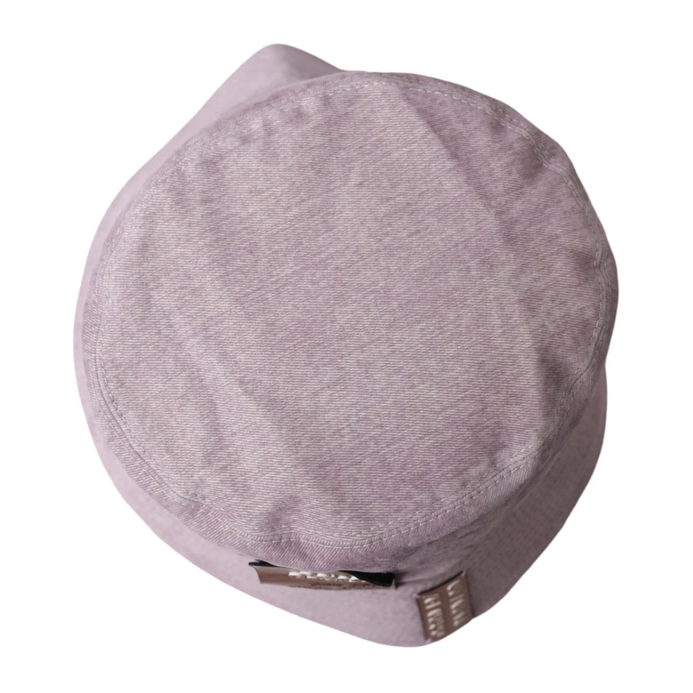 Dolce & Gabbana Lichtbruine Nylon Canvas Bucket Hat Brown Heren