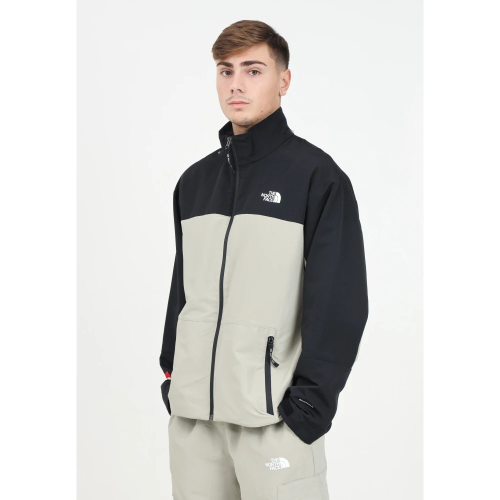 The North Face Himalayan Track Clay Wind Jacket Gray Heren