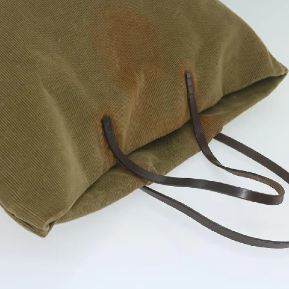 Fendi Vintage Pre-owned Corduroy fendi-bags Brown Dames