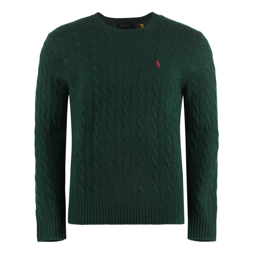 Polo Ralph Lauren Grön Cable Knit Sweater