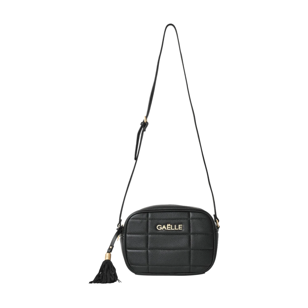 Gaëlle Paris Zwarte Schoudertas Modern Ontwerp Black Dames