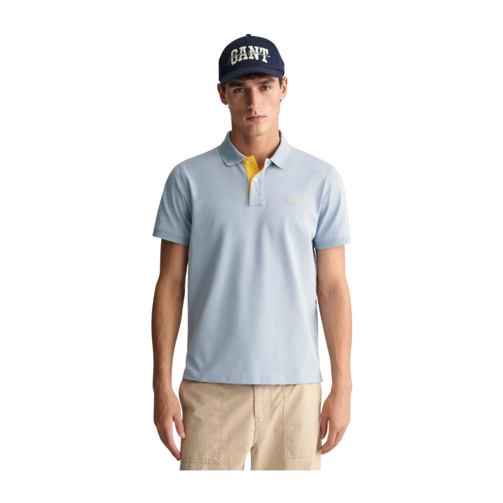 Gant - Tops > Polo Shirts - Blue - Gant - Modalova