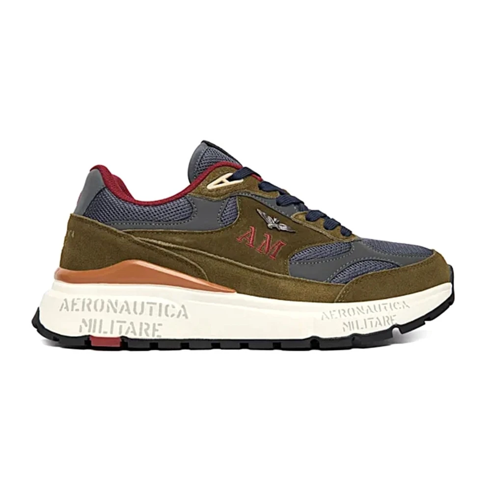 Aeronautica Militare Mannelijk Multicolor Schoenen Heren, Veelkleurig, 41 Eu, Sneakers