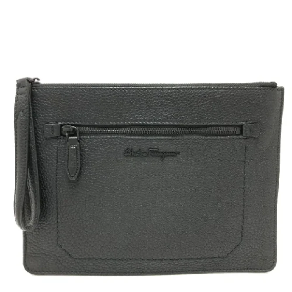 Pre-owned > Pre-owned Bags > Pre-owned Clutches - - Salvatore Ferragamo Pre-owned - Modalova