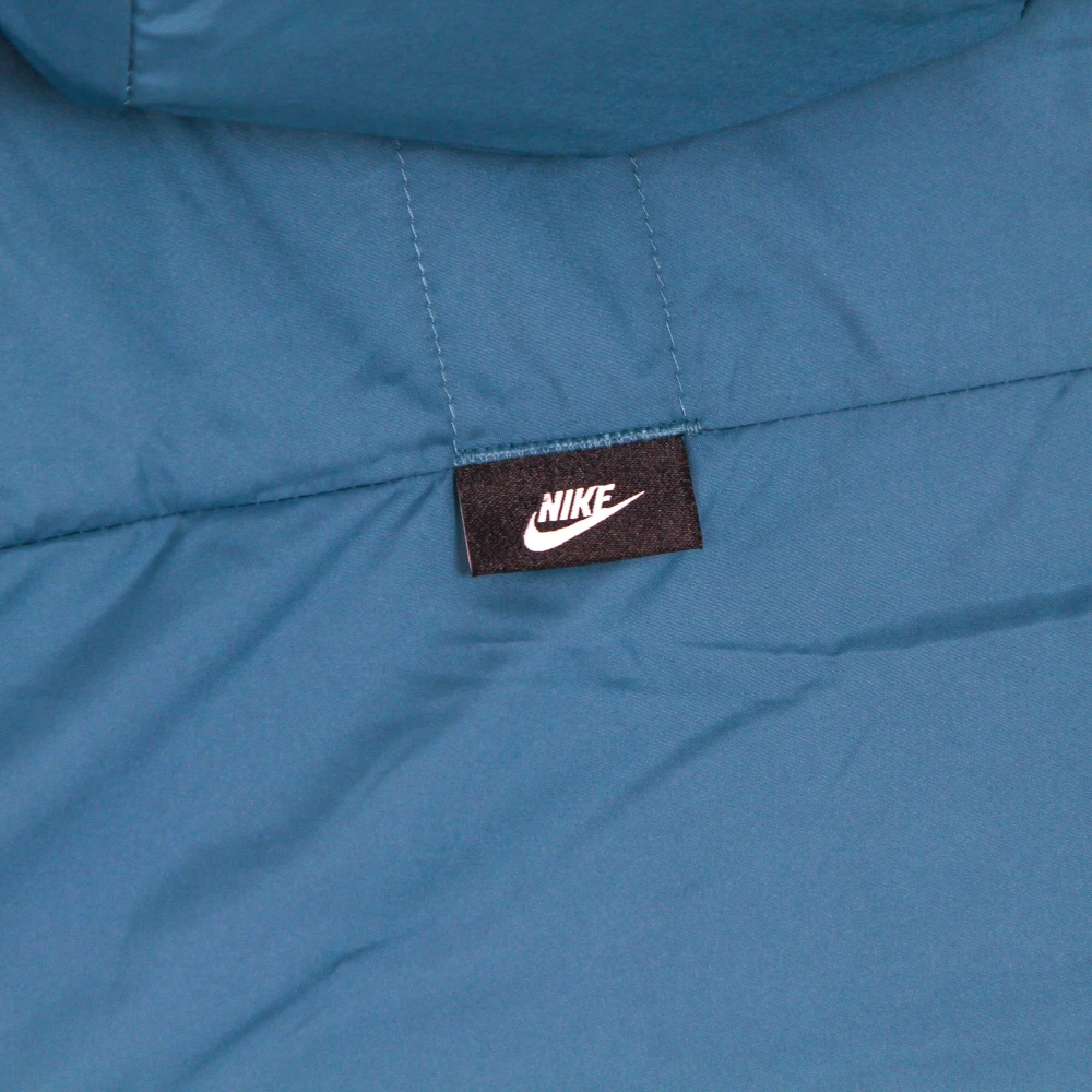 Nike Omkeerbare waterafstotende capuchonjas Blue Heren