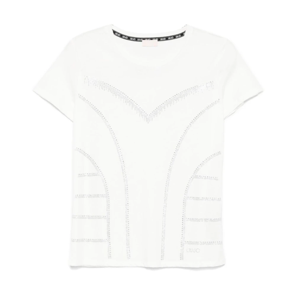 Liu Jo Witte T-shirts en Polos White Dames
