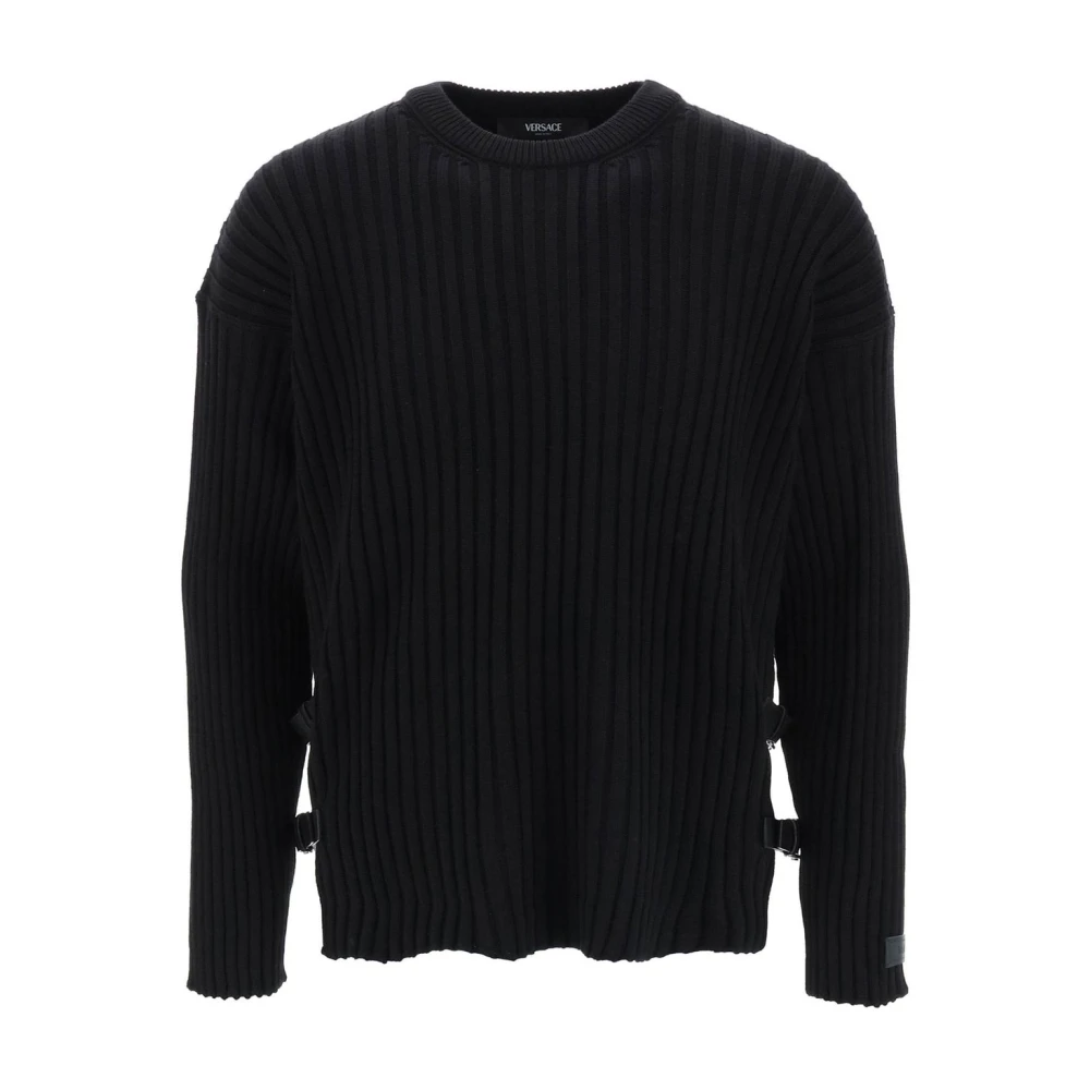 Knitwear > Round-neck Knitwear - - Versace - Modalova