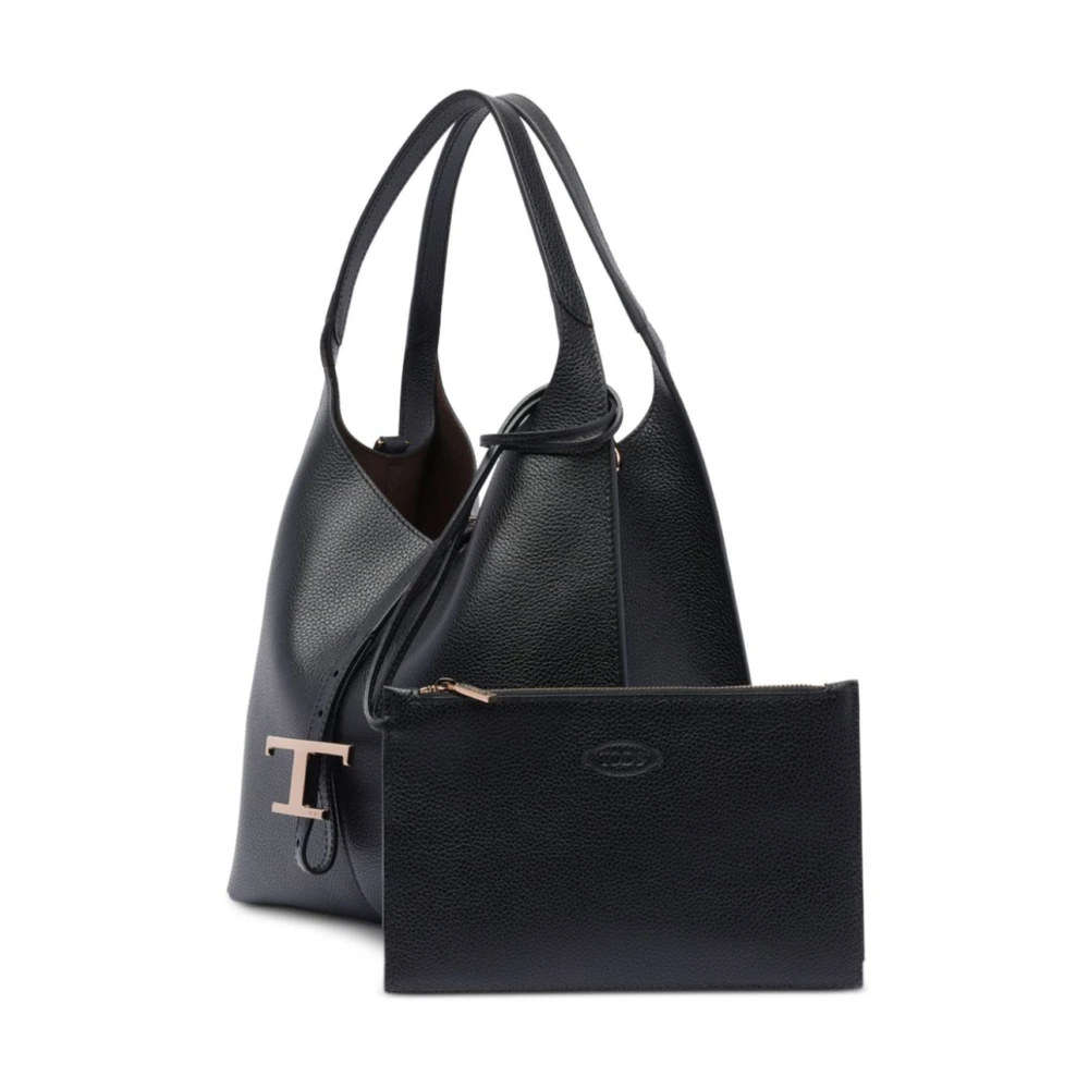 TOD'S Zwarte handtas voor vrouwen Black Dames