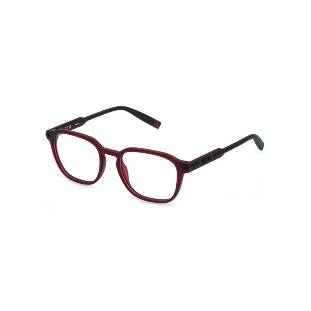 Fila Unisex Red Glasses, 48 Mm, Vfia01l Optical Frame
