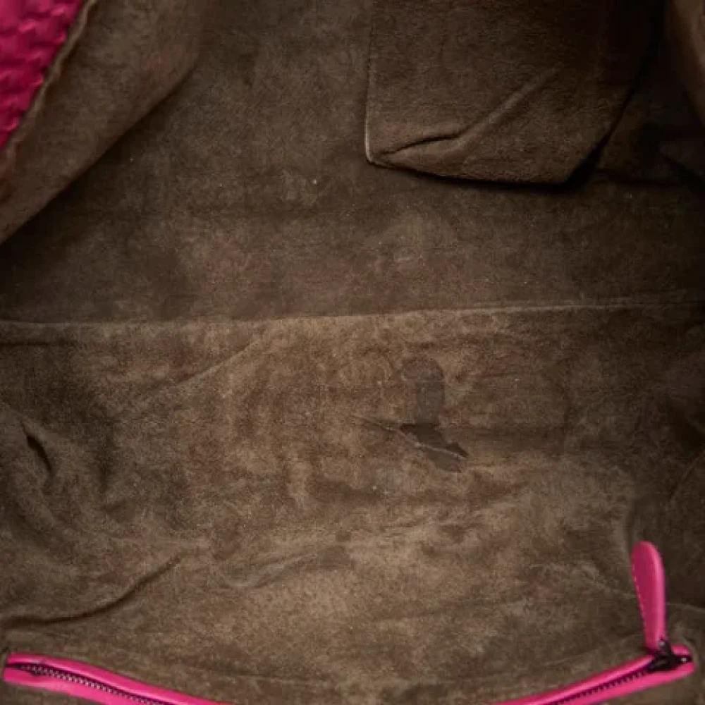 Bottega Veneta Vintage Pre-owned Leather totes Pink Dames