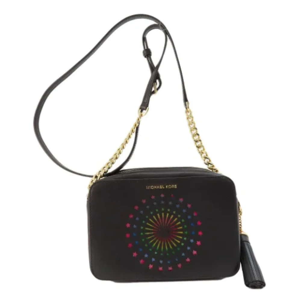 Michael Kors Pre-owned Fabric shoulder-bags Black Dames