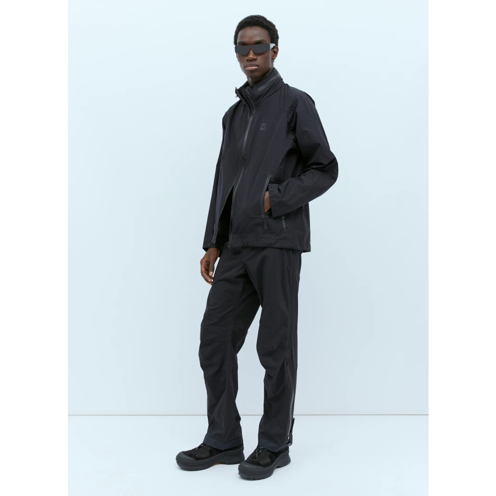 66 North Paclite Shell Jas met Capuchon Black Heren