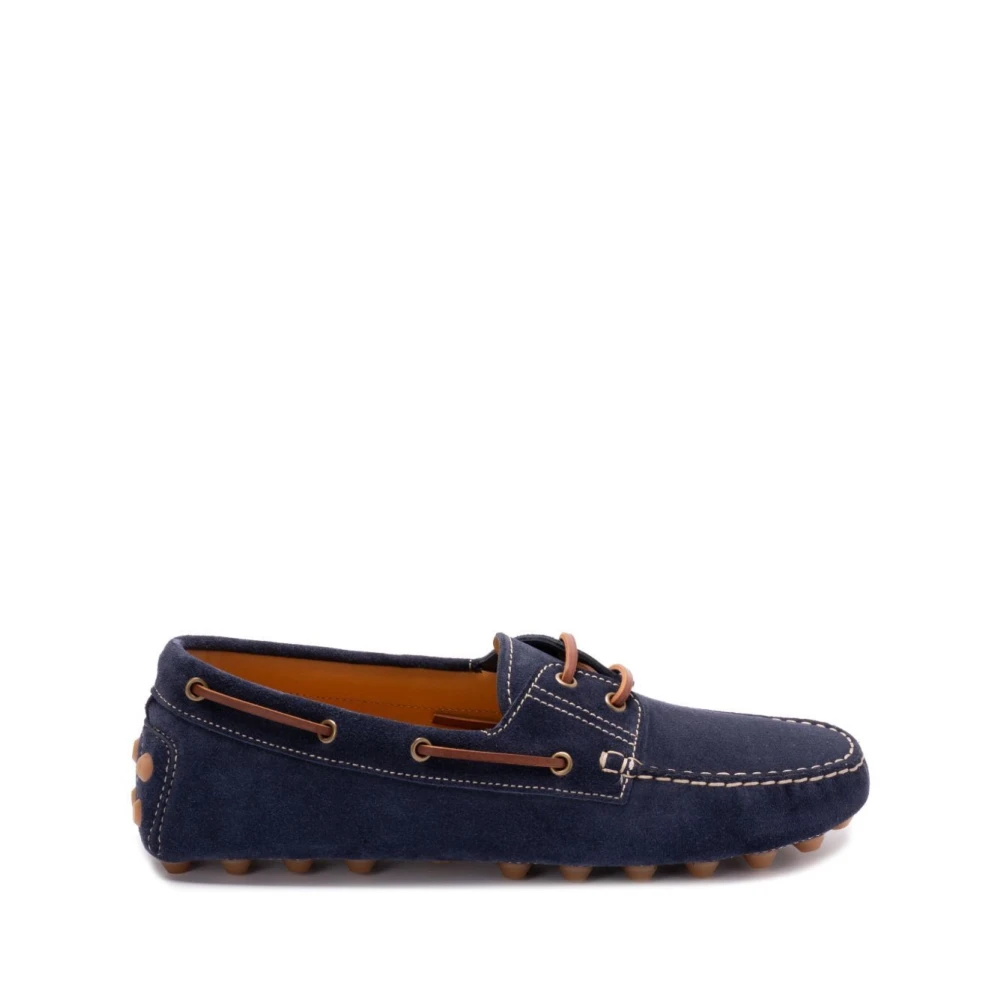 Tod's Hombre Azul Zapatos, Talla: 44 Eu