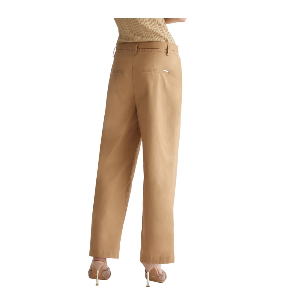 Liu Jo Kameelbroek met riem Brown Dames