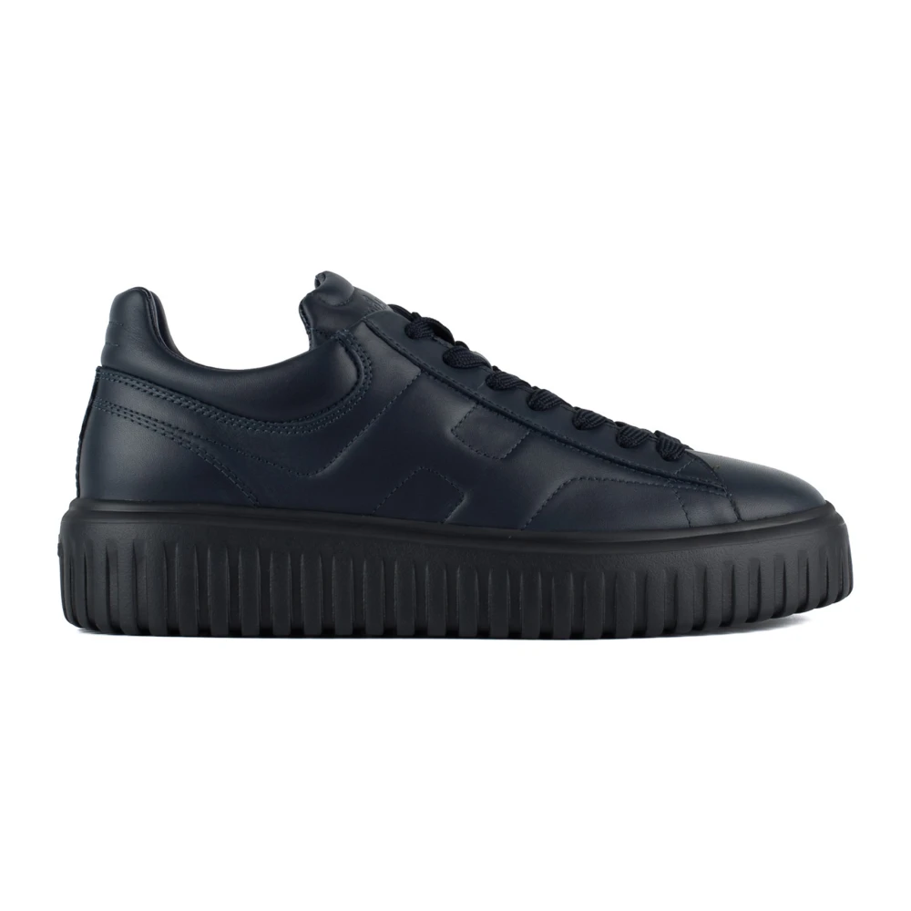Hogan H-Stripes Sneakers Heren Schoenen Zwart