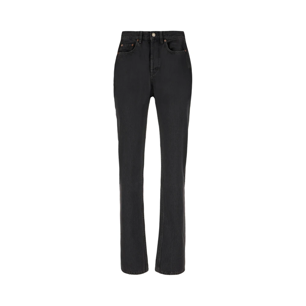 Saint Laurent Klassieke Denim Jeans voor dagelijks gebruik Black Dames