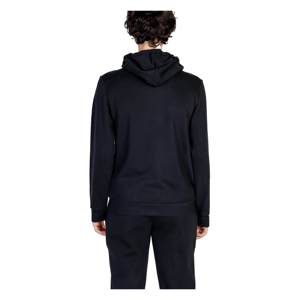 Emporio Armani Heren Sweatshirt Herfst Winter Collectie Black Heren
